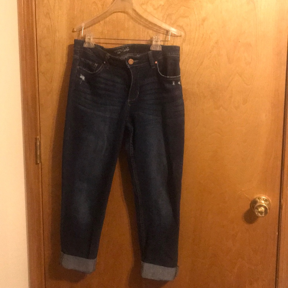 Denim Capri pants